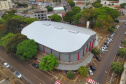 Um investimento de R$ 679.924,30 da Secretaria de Desenvolvimento Urbano e de Obras Públicas está revitalizando o Ginásio de Esportes Walter Marcon, no Centro de São Miguel do Iguaçu, na região Oeste do Paraná. Uma das principais mudanças é o aumento da quadra para atender o padrão oficial do futsal (40 por 20 metros), o que aproxima o ginásio de ser uma alternativa para os jogos oficiais do São Miguel Futsal, o xodó do município. Foto: José Fernando Ogura/AEN