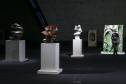 Depois de sete meses fechado, o Museu Oscar Niemeyer (MON) reabriu ao público na última sexta-feira (16), seguindo orientações de segurança determinadas pela Secretaria Estadual de Saúde. A programação virtual do #monemcasa, entretanto, continua acontecendo por meio de oficinas, mediações, quizzes e live. -Foto : Jonathan Campos / AEN