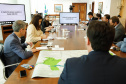 A Companhia de Saneamento do Paraná (Sanepar) e a Coordenação da Região Metropolitana de Curitiba (Comec) apresentaram ao governador Carlos Massa Ratinho Junior, nesta terça-feira (20), um projeto de preservação ambiental ao longo do trecho do Rio Iguaçu que corta a Região Metropolitana de Curitiba (RMC).