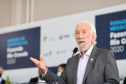Promovido pela Invest Paraná, rodada de negócios reúne quem compra e quem vende produtos e serviços no município para facilitar investimentos que gerem emprego e renda. Participam 25 empresas âncoras e 75 pequenas empresas.

Foto: Camila Tonett.