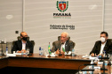 O Governo do Paraná quer atrair mais investimentos produtivos para os municípios, a fim de incrementar a oferta de emprego e renda localmente, segundo afirmou o vice-governador Darci Piana ao participar, nesta quinta-feira (22) do Fórum Invest. O evento foi online e apresentou a prefeitos e secretários municipais, as ações da Invest Paraná, agência estadual responsável pela prospecção de novos negócios e atração de empresas. Foto: Camila Tonett
