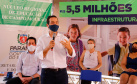 A retomada das aulas presenciais será ainda mais especial para os alunos do Colégio Estadual Novo Horizonte, em Campo Mourão, no Centro-Oeste do Paraná. A data ainda não está certa, mas quando retornarem, os estudantes terão um espaço novinho, maior e mais moderno. Nesta quinta-feira (22), o governador Carlos Massa Ratinho Junior esteve na cidade para inaugurar a nova sede da escola.