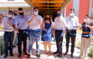 A retomada das aulas presenciais será ainda mais especial para os alunos do Colégio Estadual Novo Horizonte, em Campo Mourão, no Centro-Oeste do Paraná. A data ainda não está certa, mas quando retornarem, os estudantes terão um espaço novinho, maior e mais moderno. Nesta quinta-feira (22), o governador Carlos Massa Ratinho Junior esteve na cidade para inaugurar a nova sede da escola.