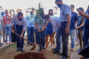 Governador Carlos Massa Ratinho Junior no Colegio Estadual Novo Horizonte, em Campo Mourão.Foto Gilson Abreu/AEN