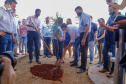 Governador Carlos Massa Ratinho Junior no Colegio Estadual Novo Horizonte, em Campo Mourão.Foto Gilson Abreu/AEN