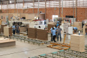 FEITA NO PARANA - Grupo Munhoz Caetano, holding do segmento moveleiro, que produz móveis seriados para o segmento de sala de estar.  A Caemmun Movelaria está sediada em Arapongas, um dos maiores polos moveleiros do país. Na foto fabrica da Filial Sabáudia. 06/10/2020 - Foto: Geraldo Bubniak/AEN
