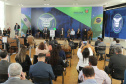 O governador Carlos Massa Ratinho Junior lança nesta segunda-feira (26) o programa de colégios cívico-militares do Estado. No mesmo ato  é assinada a regulamentação da lei que autorizou o projeto e anunciada a lista das cerca de 200 unidades beneficiadas nesse primeiro momento.   Curitiba, 26/09/2020. Foto: Geraldo Bubniak/AEN