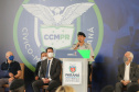 O governador Carlos Massa Ratinho Junior lança nesta segunda-feira (26) o programa de colégios cívico-militares do Estado. No mesmo ato  é assinada a regulamentação da lei que autorizou o projeto e anunciada a lista das cerca de 200 unidades beneficiadas nesse primeiro momento. Aluno Gabriel Scheuneman em depoimento.   Curitiba, 26/09/2020. Foto: Geraldo Bubniak/AEN