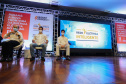 O governador Carlos Massa Ratinho Junior e o presidente da Copel, Daniel Pimentel Slaviero, apresentam nesta quarta-feira (18), em Palotina, no Oeste do Estado, uma chamada pública para a contratação de energia proveniente de autogeradores, na CVale em Palotina.Palotina, 18/11/2020 - Foto: Geraldo Bubniak/AEN