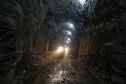 Francisco Beltrão -18-11-2020 -  Obras do Túnel que terá 1.200 metros de extensão e vai levar todo o excesso de água do rio Urutago, que passa dentro do Parque de Exposições Jayme Canet Júnior, até o rio Marrecas - Foto: Jonathan Campos/ AEN