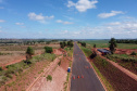 Um convênio entre Itaipu Binacional, Departamento Nacional de Infraestrutura de Transportes (DNIT) e Governo do Paraná vai garantir a execução das obras no trecho paranaense da BR-487, mais conhecida como Estrada Boiadeira. O trecho de 47 km liga os municípios Icaraíma (Porto Camargo) e Umuarama (Serra dos Dourados), no Noroeste do Paraná, e deve estar pronto até início de 2022. 19/11/2020 - Foto: Geraldo Bubniak/AEN