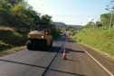 Rodovia do sudoeste recebe melhorias em trecho de 25,8 quilômetros.PRC-158. Foto:DER