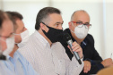 Reuniao do Secretário de Estado da Saude, Beto Preto, Secretário de Estado da Comunicação e da Cultura ,João Evaristo Debiasi com Assomec ? Associação dos Municípios da Região Metropolitana de Curitiba e representantes para alinhamento de açoes no combate do coronavirus.  - Curitiba -  02/13/2020 - Foto: Geraldo Bubniak/AEN