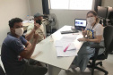 A Cohapar concluiu nesta quinta-feira (3), em Londrina, o primeiro mutirão de audiências de conciliação para renegociação de dívidas imobiliárias, feito em parceria com o Tribunal de Justiça do Paraná (TJPR). A iniciativa conjunta entre os poderes executivo e judiciário estaduais é fruto de um acordo firmado em setembro deste ano e deverá beneficiar milhares de famílias que possuem dívidas de financiamentos com a companhia. (Foto: Ivone Luchini / Cohapar)