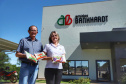 A Amidos Bankhardt, localizada em Paranavaí, existe há 15 anos e produz fécula de mandioca. São 50 funcionários e produção mensal de 1,25 toneladas, sendo que a maior parte é destinada a outras indústrias de transformação. Foto: José Fernando Ogura/AEN