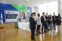 O governador Carlos Massa Ratinho Junior lançou nesta terça-feira (8) o site que dá largada ao cadastramento das empresas interessadas em participar do programa Cartão Futuro Emergencial, criado pelo Governo do Estado para estimular e manter as contratações de jovens aprendizes. Foto: Jonathan Campos/AEN