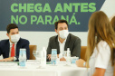 O governador Carlos Massa Ratinho Junior lançou nesta terça-feira (8) o site que dá largada ao cadastramento das empresas interessadas em participar do programa Cartão Futuro Emergencial, criado pelo Governo do Estado para estimular e manter as contratações de jovens aprendizes. 