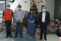 A participação dos servidores da Secretaria do Desenvolvimento Urbano e de Obras Públicas e Paranacidade, na Campanha Natal Voluntário resultou na doação de mais de 1500 brinquedos que serão entregues a crianças carentes. . Foto:SEDU