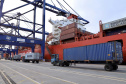 Ampliada a capacidadede carregamento de contêineres no Porto de Paranaguá.