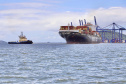 Ampliada a capacidadede carregamento de contêineres no Porto de Paranaguá.