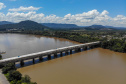 Ponte José Richa, em União da Vitória. Foto Gilson Abreu