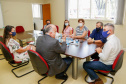 Saúde e prefeitura de Piraquara discutem ações para o Hospital de Dermatologia. Foto:SESA