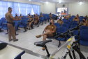 Policiais militares passam por capacitação de ciclopatrulhamento no Litoral
. Foto:PMPR