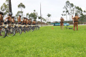Policiais militares passam por capacitação de ciclopatrulhamento no Litoral
. Foto:PMPR