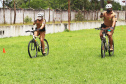 Policiais militares passam por capacitação de ciclopatrulhamento no Litoral
. Foto:PMPR