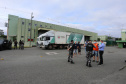 O Governo do Estado, por meio da Secretaria de Estado da Saúde, inicia  a distribuição dos insumos para a  vacinação da Covid-19, neste sabado (16) na Central de Medicamentos do Paraná (Cemepar), no Jardim Botânico. Foto: Geraldo Bubniak/AEN