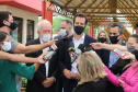 O vice governador Darci Piana recebe neste domingo  (17)  o ministro da Educação, Milton Ribeiro, no Colégio Estadual Pedro Macedo, no bairro Portão em Curitiba  para acompanhar a aplicação prova do Exame Nacional do Ensino Médio (Enem) 2020.  A visita o  contou com a presenca do secretário de Estado da Educação e do Esporte, Renato Feder.     Curitiba, 17/01/2021 -  Foto: Geraldo Bubniak/AEN
