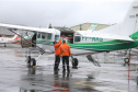Dsitribuicao  das vacinas contra a Covid-19 no Aeroporto Bacacheri em Curitiba com aeronaves do Governo do Estado -  19/01/2021 - Foto: Geraldo Bubniak/AEN