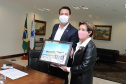 Investimento foi anunciado em solenidade com governador Carlos Massa Ratinho Junior. São R$ 370 milhões em Ponta Grossa, na unidade mais moderna da empresa no País. Há investimento de R$ 15 milhões na fábrica de refrigerantes em Almirante Tamandaré.Foto: Geraldo Bubniak/AEN