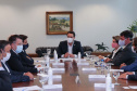 Investimento foi anunciado em solenidade com governador Carlos Massa Ratinho Junior. São R$ 370 milhões em Ponta Grossa, na unidade mais moderna da empresa no País. Há investimento de R$ 15 milhões na fábrica de refrigerantes em Almirante Tamandaré.Foto: Geraldo Bubniak/AEN