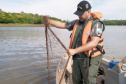 Força-Tarefa reforça combate à pesca predatória e desmatamento no Paraná. FOTO:SEDEST