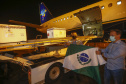 As vacinas Oxford/AstraZeneca, desenvolvidas em parceria com a Fundação Oswaldo Cruz (Fiocruz), devem chegaram no Aeroporto Internacional Afonso Pena, em São José dos Pinhais, na Região Metropolitana de Curitiba. 
