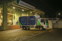 Vacinas da Fiocruz contra a Covid-19 chegam ao Centro de Medicamentos do Paraná na madrugada deste domingo (24).
Foto: Gilson Abreu/AEN