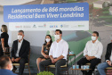 O governador Carlos Massa Ratinho Junior participou nesta segunda-feira (25) do lançamento de 866 novas moradias populares em Londrina, na região Norte. Londrina, 25/01/2021 - Foto: Geraldo Bubniak/AEN