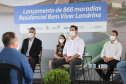O governador Carlos Massa Ratinho Junior participou nesta segunda-feira (25) do lançamento de 866 novas moradias populares em Londrina, na região Norte. Londrina, 25/01/2021 - Foto: Geraldo Bubniak/AEN
