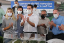 O governador Carlos Massa Ratinho Junior participou nesta segunda-feira (25) do lançamento de 866 novas moradias populares em Londrina, na região Norte. Londrina, 25/01/2021 - Foto: Geraldo Bubniak/AEN