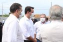 O governador Carlos Massa Ratinho Junior participou nesta segunda-feira (25) do lançamento de 866 novas moradias populares em Londrina, na região Norte. Londrina, 25/01/2021 - Foto: Geraldo Bubniak/AEN