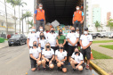 PCPR entrega à Defesa Civil cinco toneladas de doações para vítimas de enchentes de Guaraqueçaba  -  Foto: Divulgação Polícia Civil do Paraná/SESP