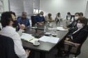 Ecossistemas terrestres dependem de conscientização e de políticas públicas  -  Reunião com prefeitos de Alto Paraná, Claudemir Pereira (Palito), e de Santo Inácio, Dra. Geny Violatto, para tratar de parcerias. -   Foto: Divulgação Fomento Paraná