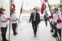 O governador Carlos Massa Ratinho Junior participou nesta quarta-feira (27) da posse da nova mesa diretora do Tribunal de Contas do Paraná (TCE), eleita em dezembro no passado para o comando do órgão de controle no biênio 2020-2021. O conselheiro Fabio Camargo assume a presidência do TCE no lugar de Nestor Baptista, Ivan Bonilha passa a ocupar a vice-presidência e Fernando Guimarães o cargo de corregedor-geral.  Foto: Jonathan Campos/AEN