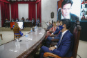 O governador Carlos Massa Ratinho Junior participou nesta quarta-feira (27) da posse da nova mesa diretora do Tribunal de Contas do Paraná (TCE), eleita em dezembro no passado para o comando do órgão de controle no biênio 2020-2021. O conselheiro Fabio Camargo assume a presidência do TCE no lugar de Nestor Baptista, Ivan Bonilha passa a ocupar a vice-presidência e Fernando Guimarães o cargo de corregedor-geral.  Foto: Jonathan Campos/AEN