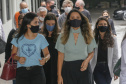 Permissionários atacadistas da Ceasa Curitiba fazem doação 25 toneladas de alimentos para entidades beneficentes de Curitiba e Região Metropolitana, além de famílias atingidas pelas chuvas em Irati, na região Centro-Sul do Estado. - Curitiba, 29/01/2021  - Foto: Gilson Abreu/AEN