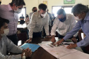 Estado reforça importância do combate à erosão nos municípios do Noroeste. A iniciativa é da Secretaria de Estado do Desenvolvimento Sustentável e do Turismo. Os projetos foram apresentados pelo secretário Márcio Nunes, em visita a dez cidades da região, na última semana.  -  Curitiba, 01/02/2021  -  Foto: Divulgação SEDEST/IAT