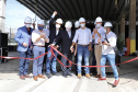 A Cotriguaçu, um dos onze terminais que integram o Corredor de Exportação Leste do Porto de Paranaguá, inaugurou nesta quarta-feira (10) um novo desvio ferroviário. O investimento privado na remodelação, de R$ 8 milhões, vai ao encontro do Plano Estadual Ferroviário e dos projetos da Portos do Paraná para ampliação da capacidade e participação do modal no transporte de carga.Foto: Portos do Paraná