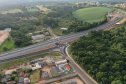 O governador Carlos Massa Ratinho Junior participou nesta quinta-feira (11) da inauguração do viaduto de acesso a Piraí do Sul e ao Santuário Nossa Senhora das Brotas, nos Campos Gerais. Ele está localizado no km 256 da PR-151 e foi construído em apenas dez meses pela concessionária CCR RodoNorte, que administra a ligação entre Ponta Grossa e Jaguariaíva.Foto: Alessandro Vieira/AEN