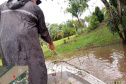 O Instituto Água e Terra (IAT) apreendeu e recolheu 190 itens durante a segunda Força-Tarefa de fiscalização de caça, pesca e floresta. O IAT é vinculado à Secretaria estadual do Desenvolvimento Sustentável e do Turismo (Sedest).  -  Foto: Divulgação Sedest/IAT